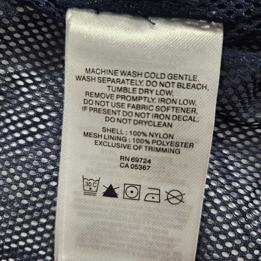 Columbia Watertight II Jacket With Hood Mens Navy Full Zip Size XL - Raincoat - Picture 7 of 8